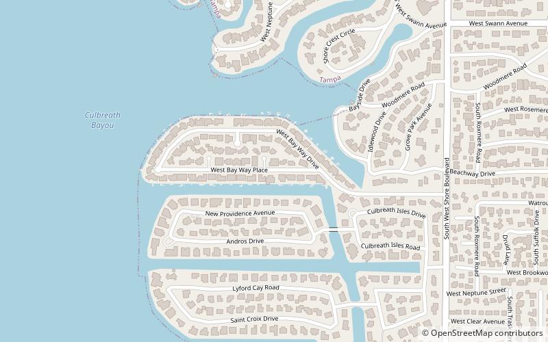 Beach Park Isles location map
