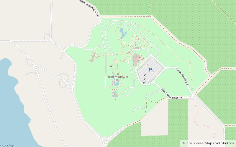 Iron Mountain location map