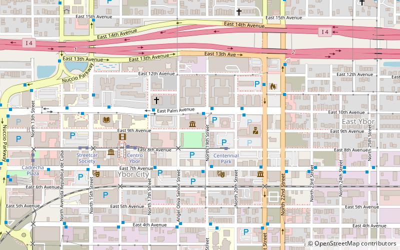 Ybor City Museum State Park location map