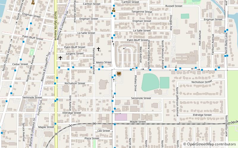 north greenwood library clearwater location map