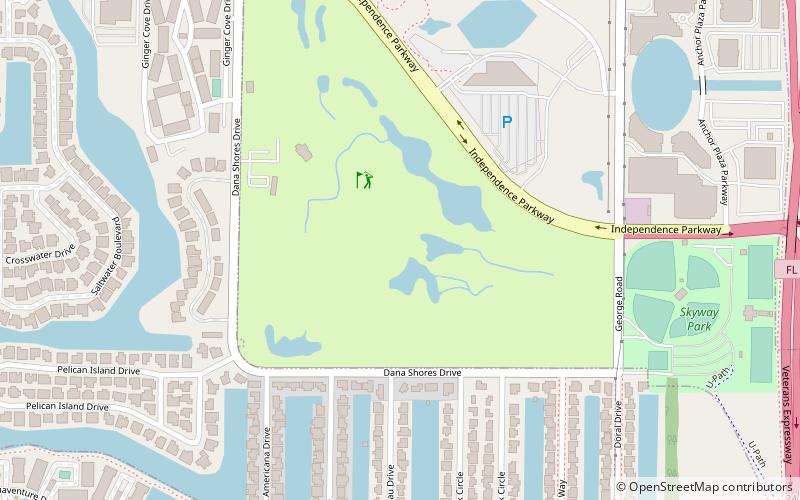 Rocky Point Golf Course location map