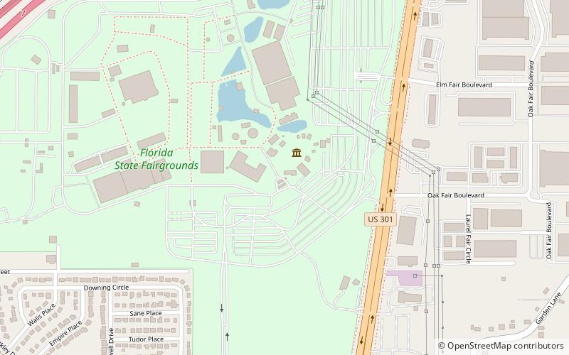 Florida State Fairgrounds location map