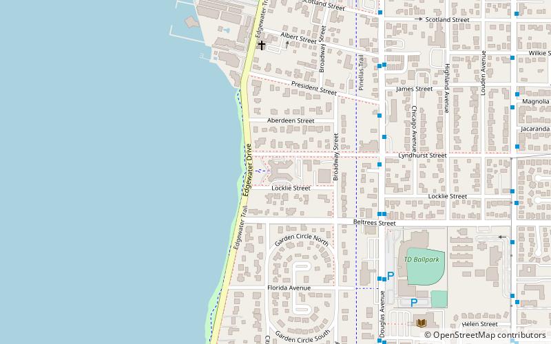 trinity college clearwater location map