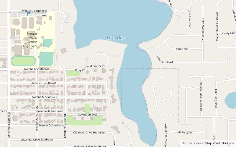 Lake Otis location map