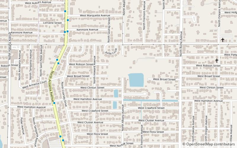 armenia gardens estates tampa location map