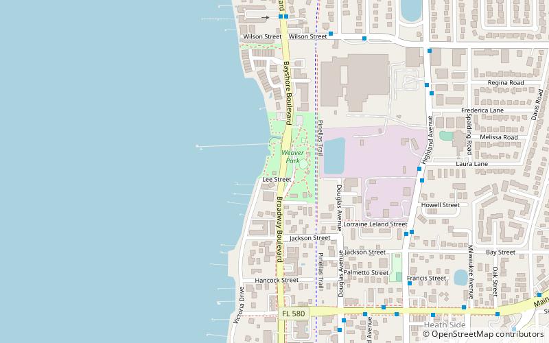 Gulfport Casino location map