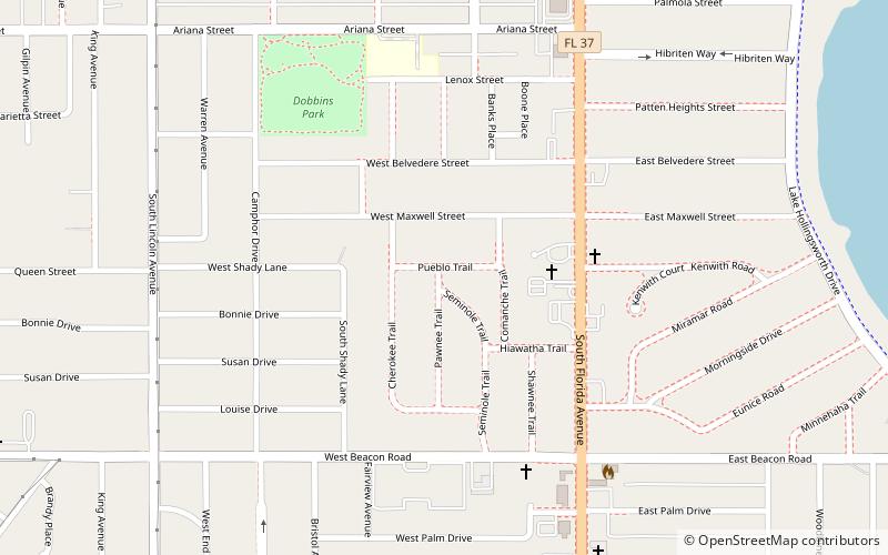 Beacon Hill-Alta Vista Residential District location map