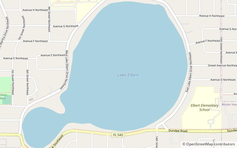 Lake Elbert location map