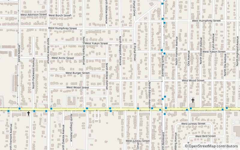 Lowry Park Central location map