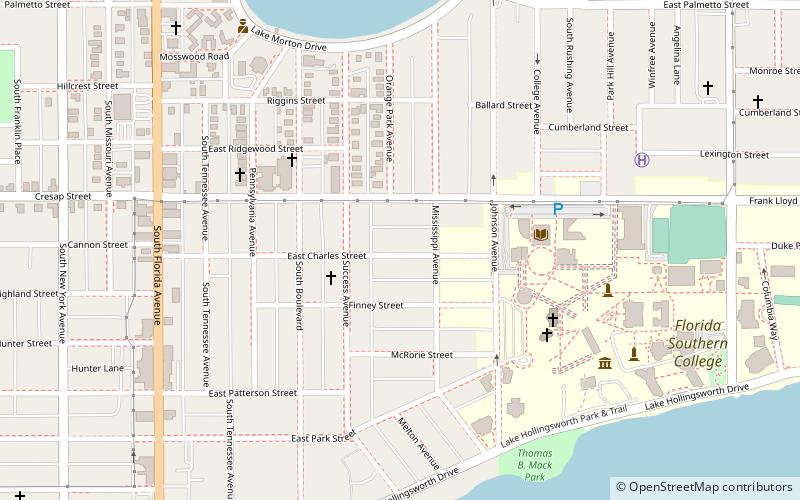 South Lake Morton Historic District location map
