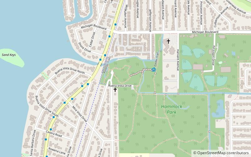 Hammock Park location map