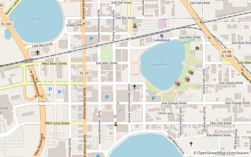 All Saints' Episcopal Church location map