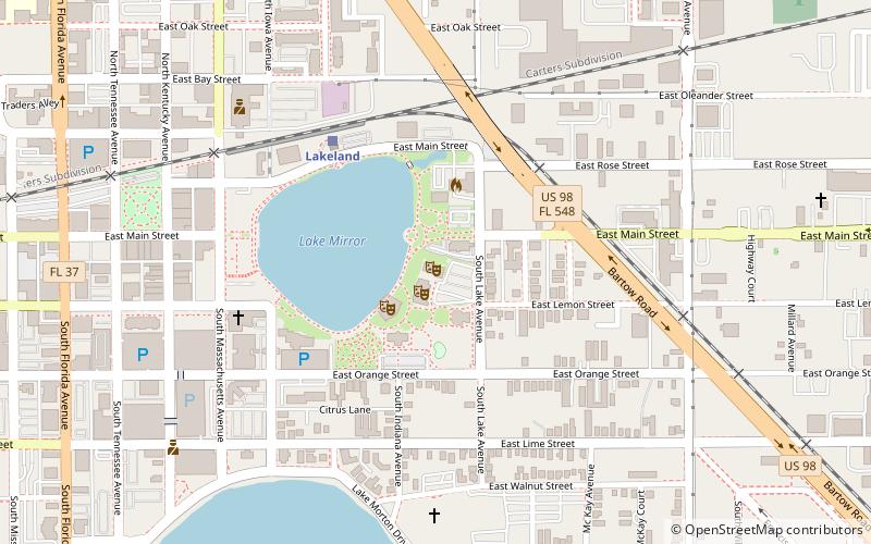 Lakeland Community Theatre location map