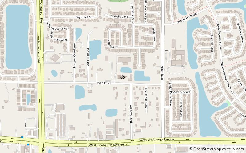 Hindu Temple of Florida location map
