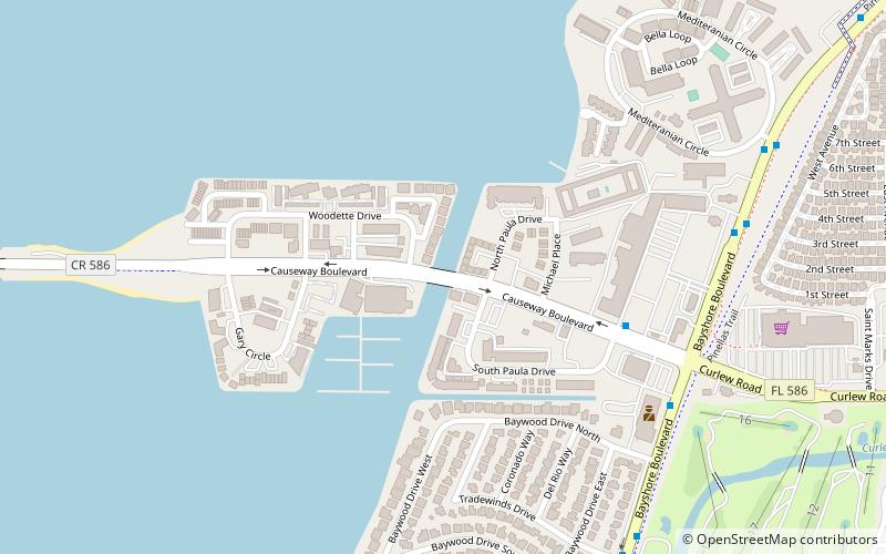 Causeway Beach Wash location map
