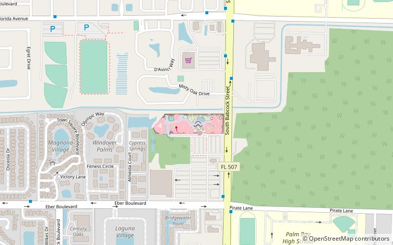 Andretti's Thrill Park location map
