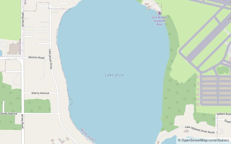 lake jessie winter haven location map