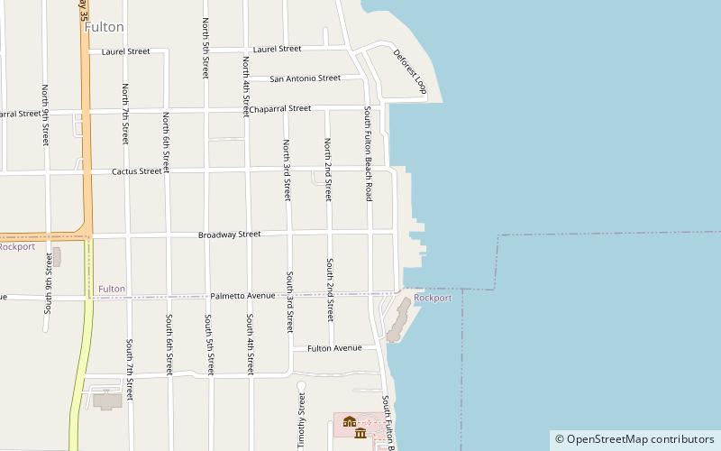 Fulton location map