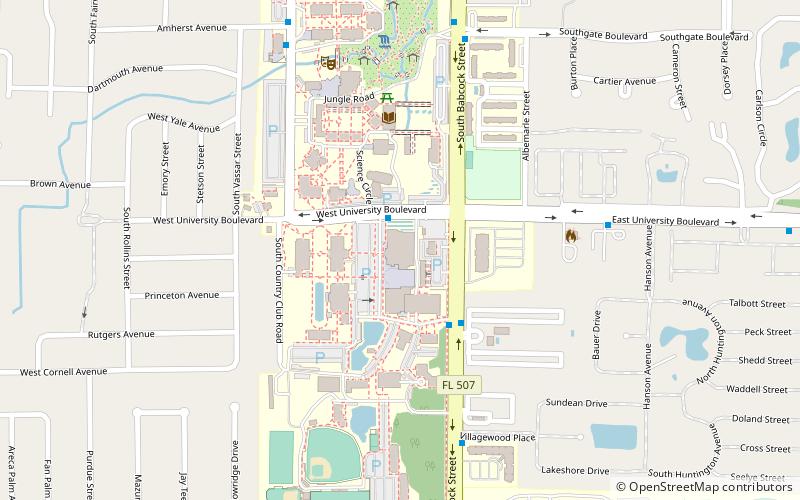 Clemente Center location map