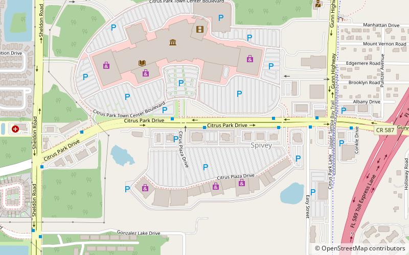 Citrus Park Mall location map