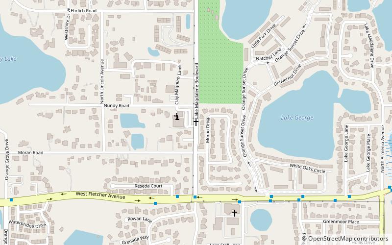 Tampa Covenant Church location map