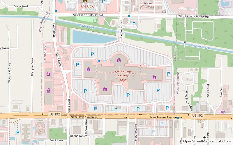 Melbourne Square location map