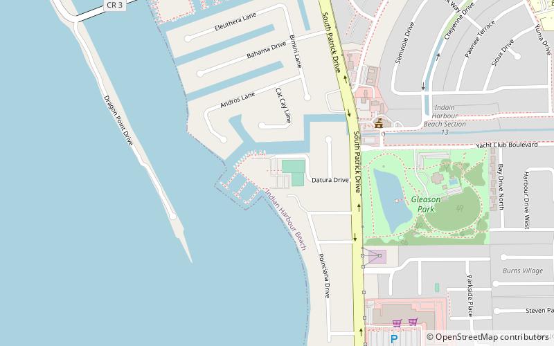 Eau Gallie Yacht Club location map