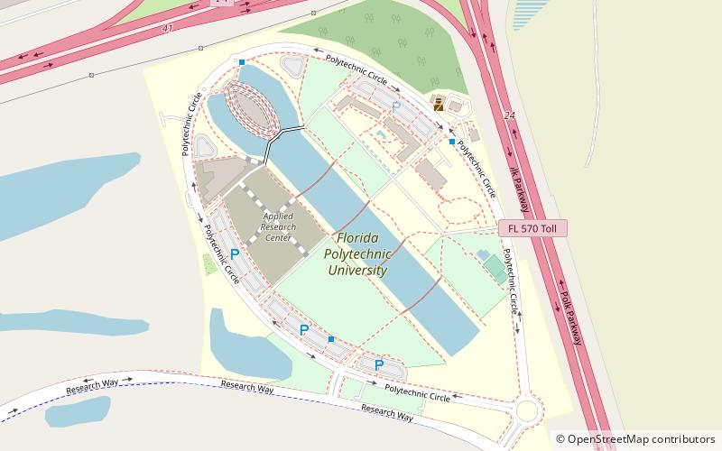Florida Polytechnic University location map