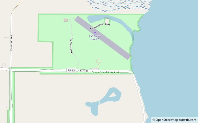 The Big Tree location map