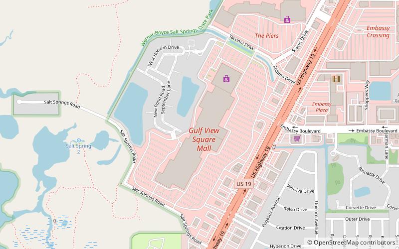 Gulf View Square Mall location map