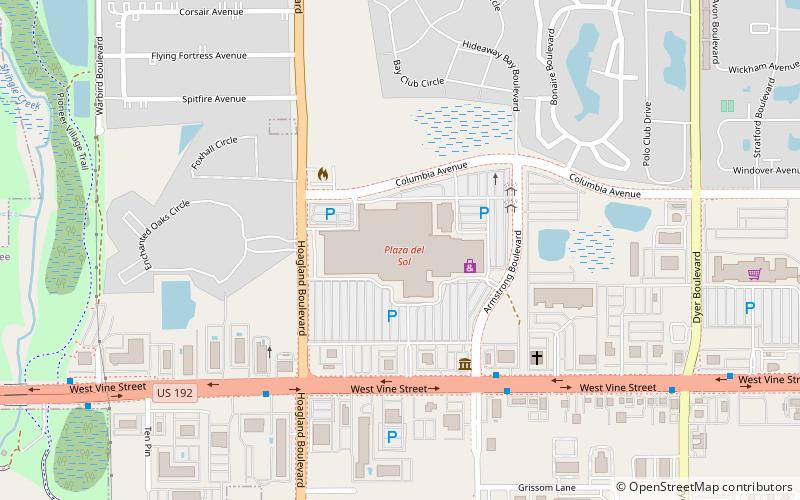 Plaza del Sol location map