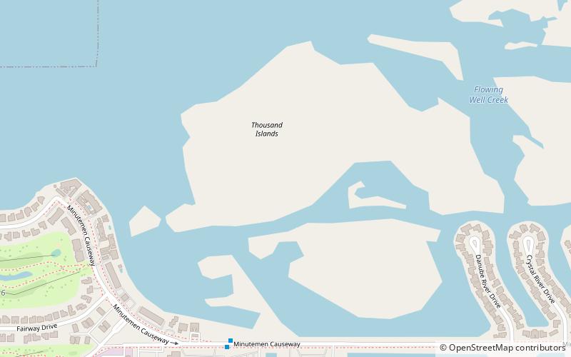 Mil Islas location map