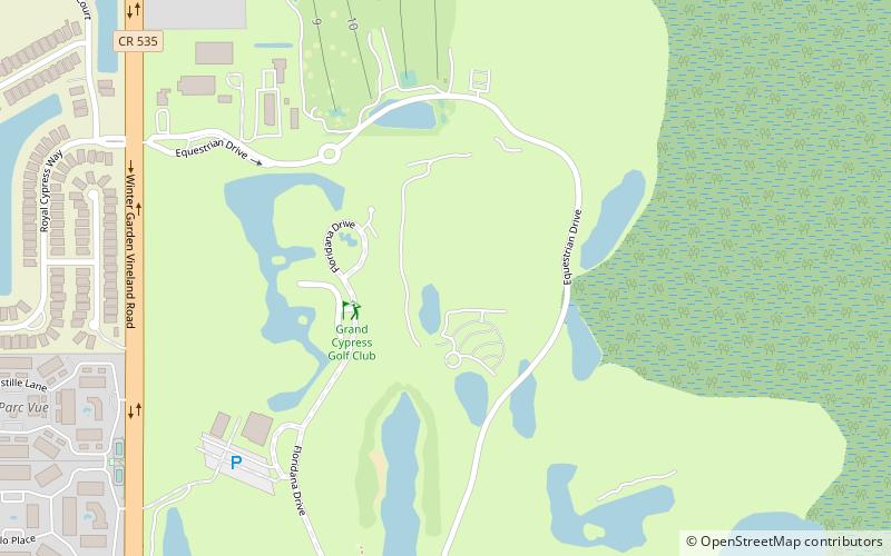 Grand Cypress Golf Club location map