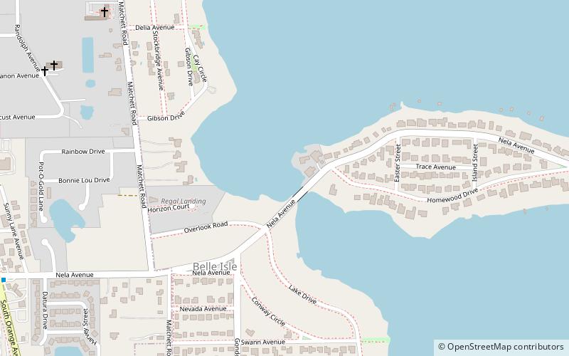 Belle Isle location map
