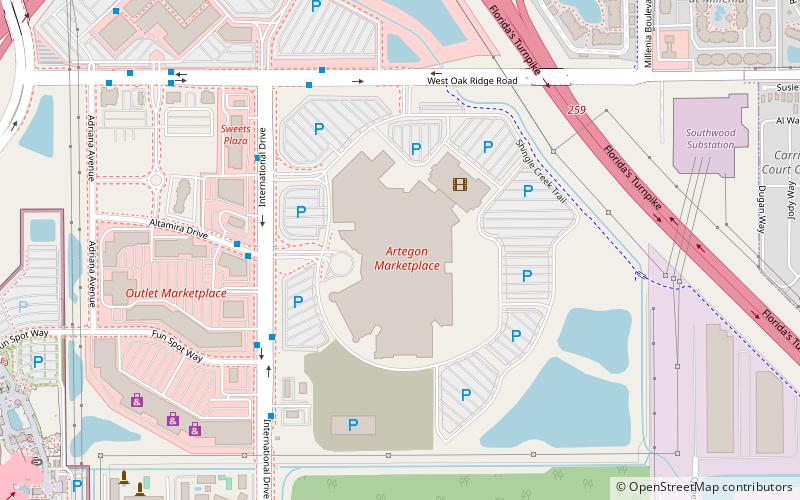 Artegon Marketplace location map