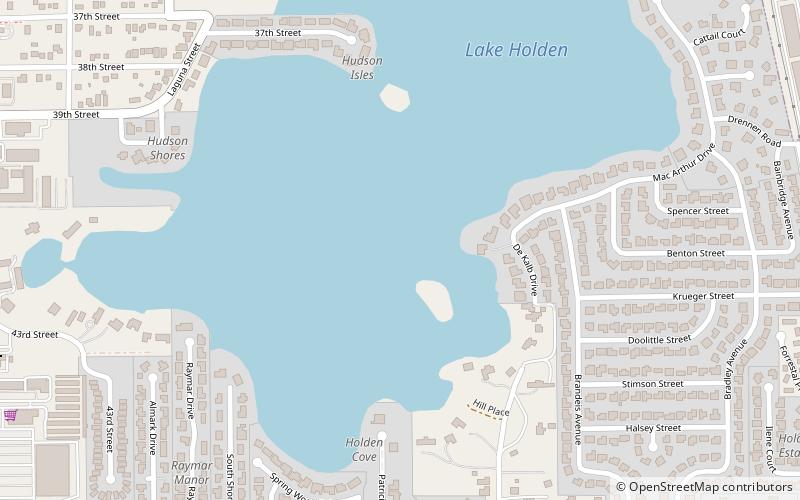 Holden Heights location map