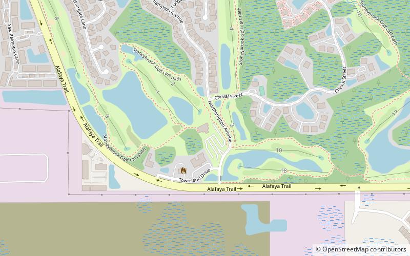 Stoneybrook Golf Club location map