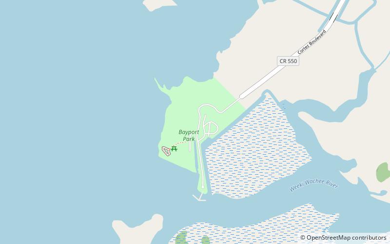 Bayport Park location map