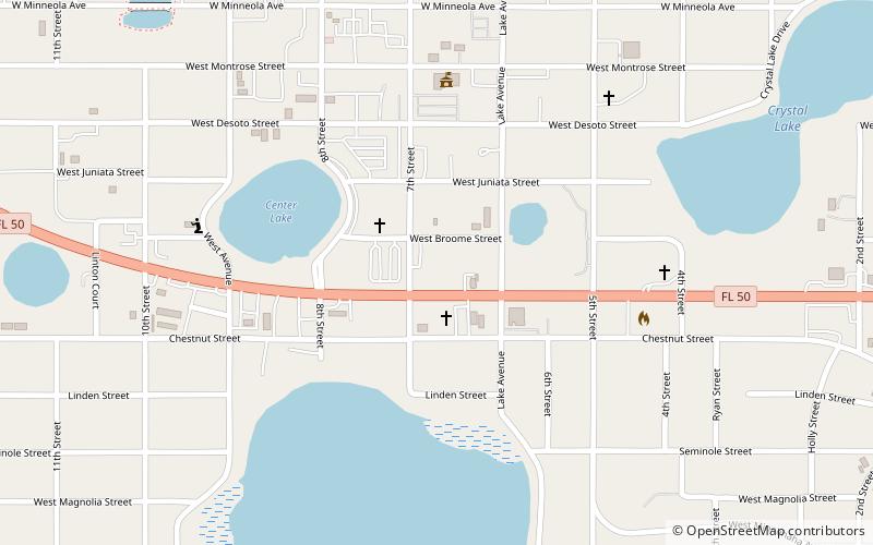 Clermont Woman's Club location map