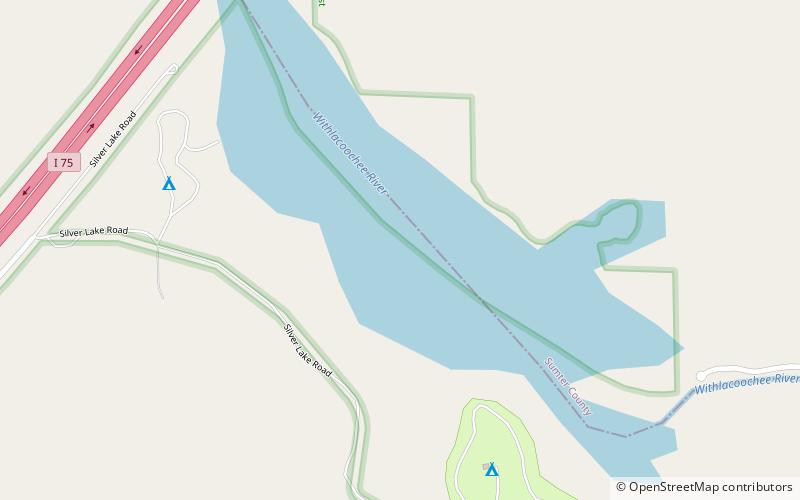 Silver Lake location map