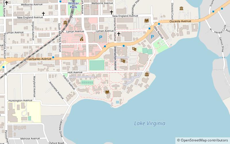 Cornell Fine Arts Museum location map