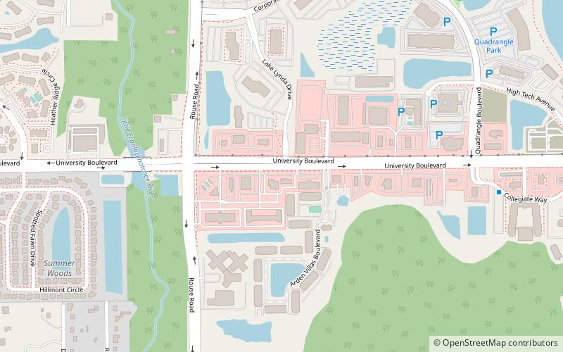 Knight Library location map