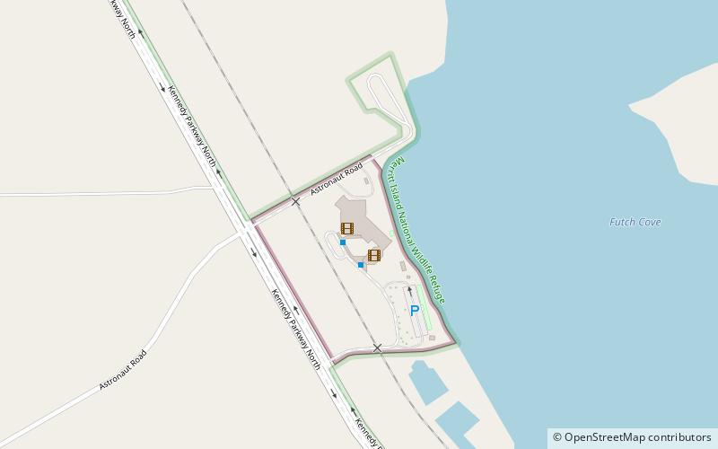 apollo saturn v center merritt island national wildlife refuge location map