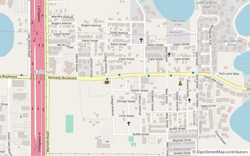 Eatonville location map