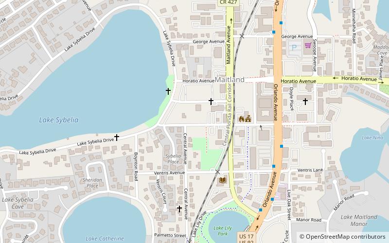 Maitland Art Center location map