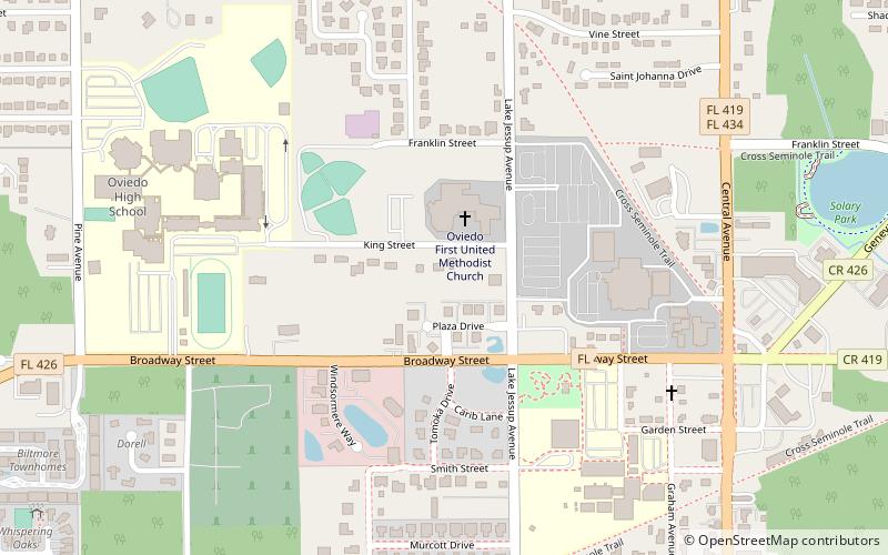 Browne-King House location map