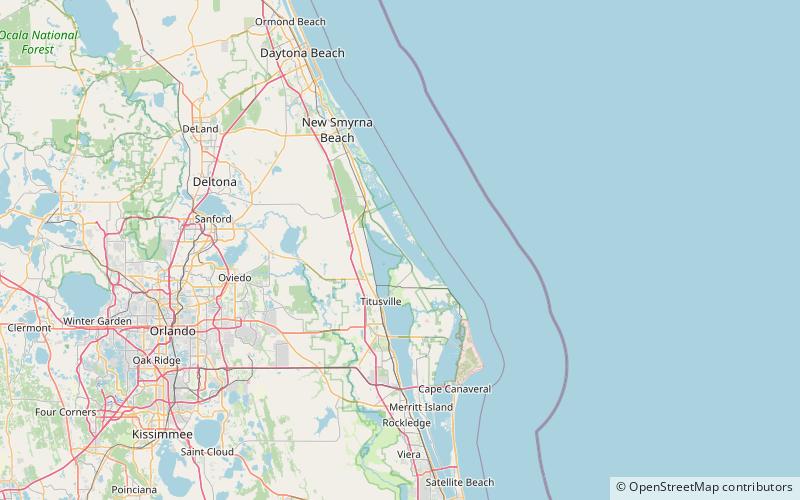 Haulover Canal location map