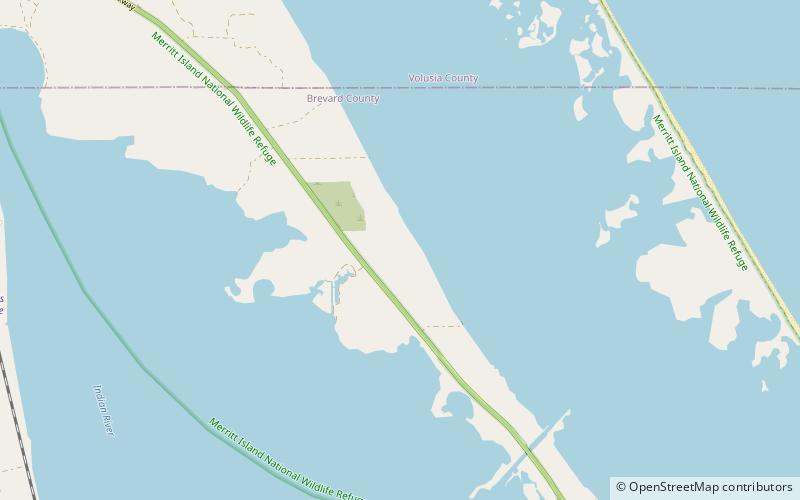 shiloh canaveral national seashore location map