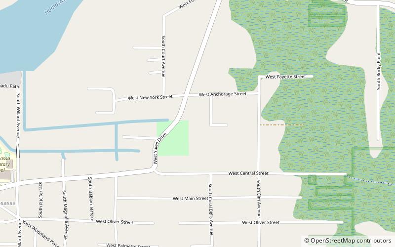Historyczny Park Stanowy Yulee Sugar Mill Ruins location map