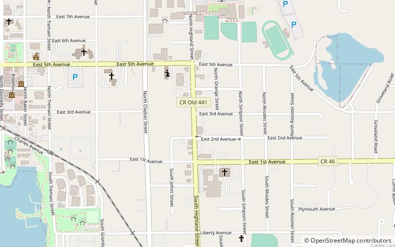 Mount Dora Museum of Speed location map